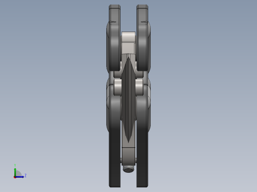 折叠刀、刀 (4)左视缩略图
