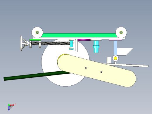 手动砂轮裁断机俯视缩略图