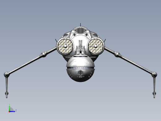 宇宙飞船(31)左视缩略图