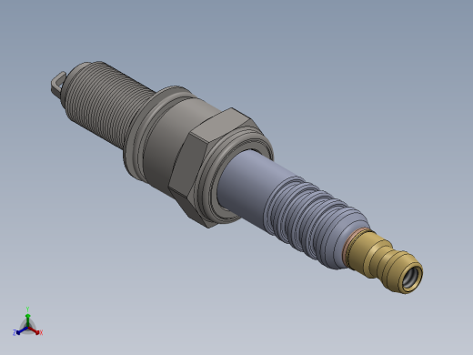 火花塞(13)正等轴测缩略图