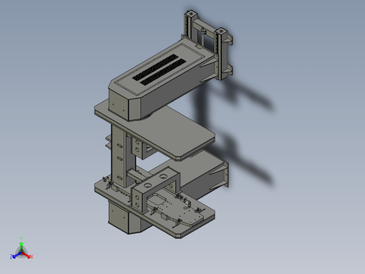 U型件机器人变位机