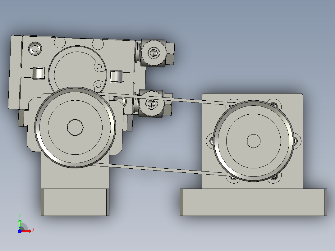 F01AE00021-D40000左旋转组件前视图