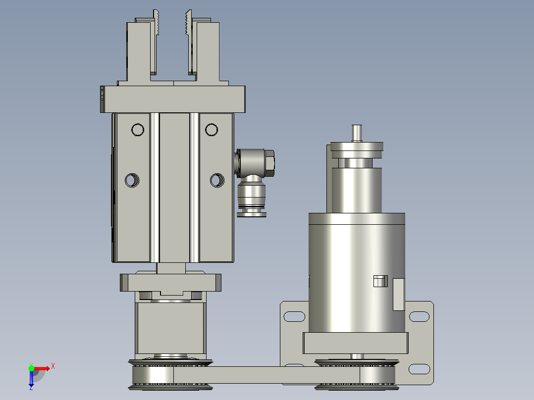 F01AE00021-D40000左旋转组件俯视图