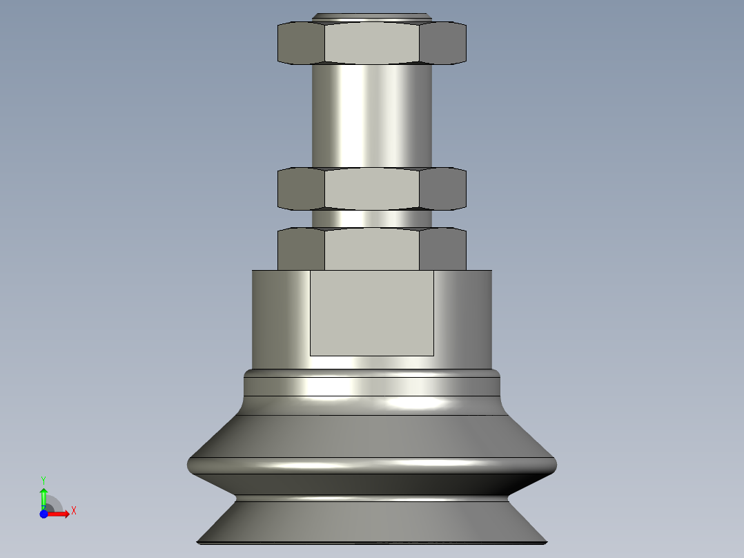 ZPT40HBN-A14真空吸盘前视图
