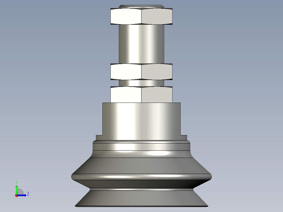 ZPT40HBN-A14真空吸盘左视图