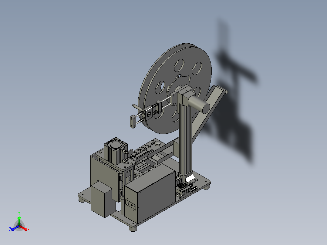 精准送料的插针上料裁切插入一体机