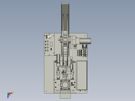 精准送料的插针上料裁切插入一体机俯视缩略图