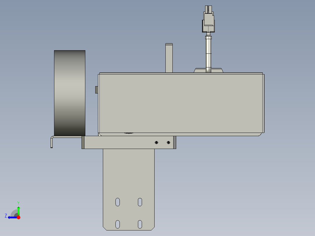 TW18A52V10-03-01-02-00上料机械手X轴右视图