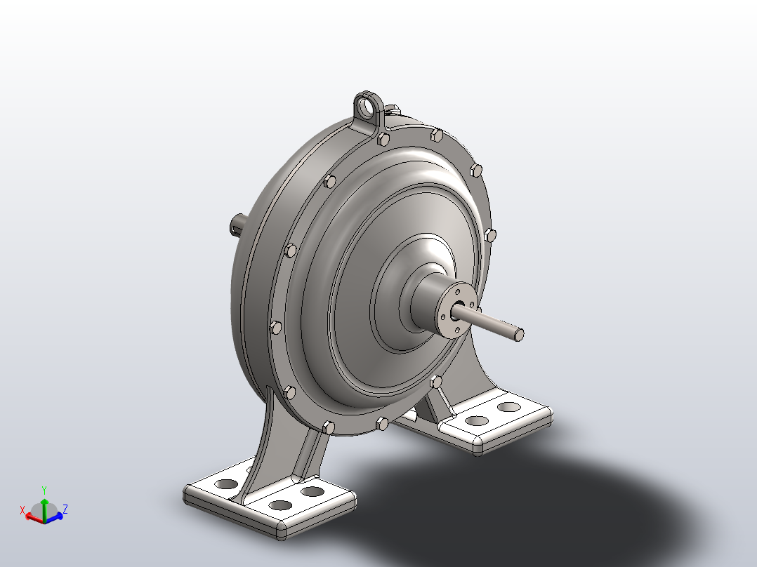 行星齿轮箱主视图