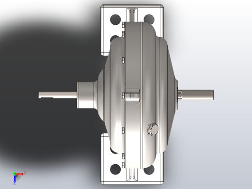 行星齿轮箱俯视缩略图