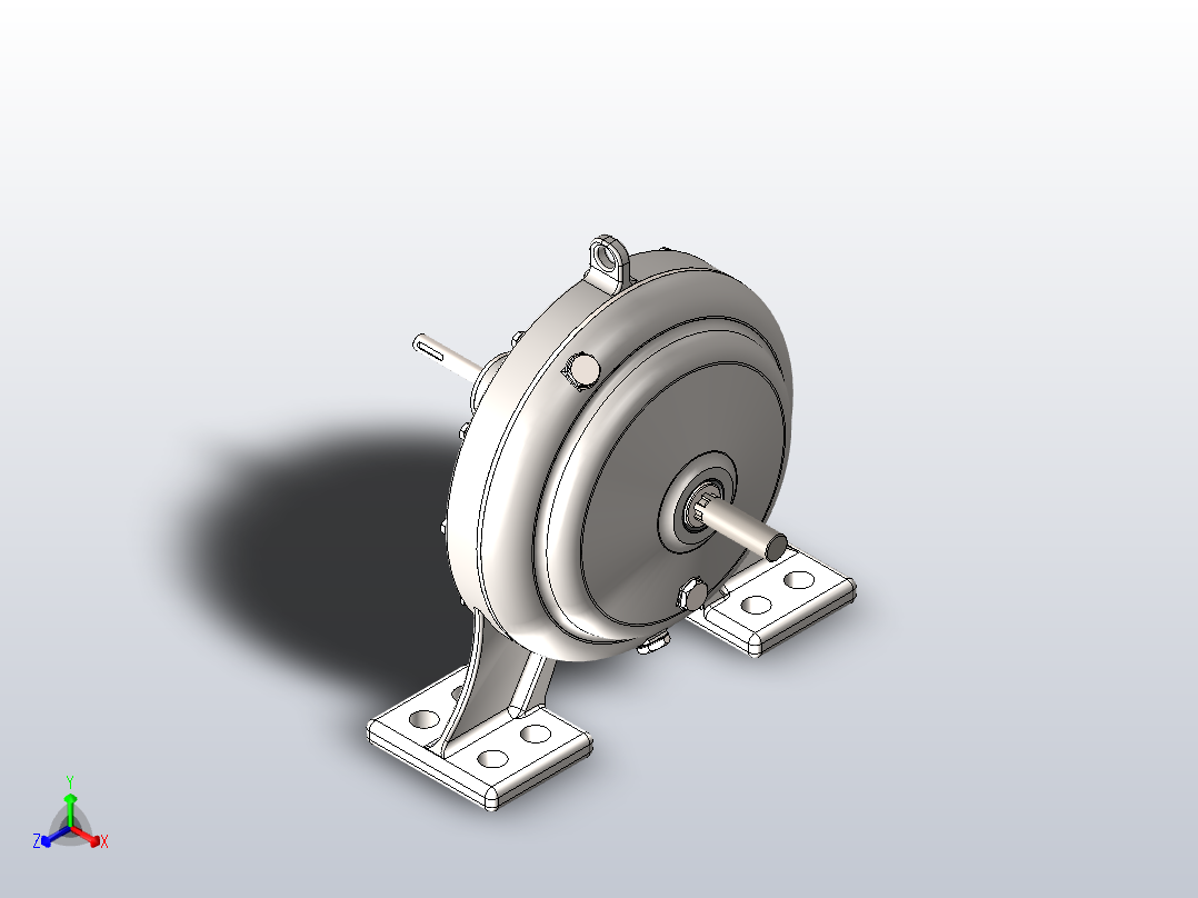 行星齿轮箱正等轴测图
