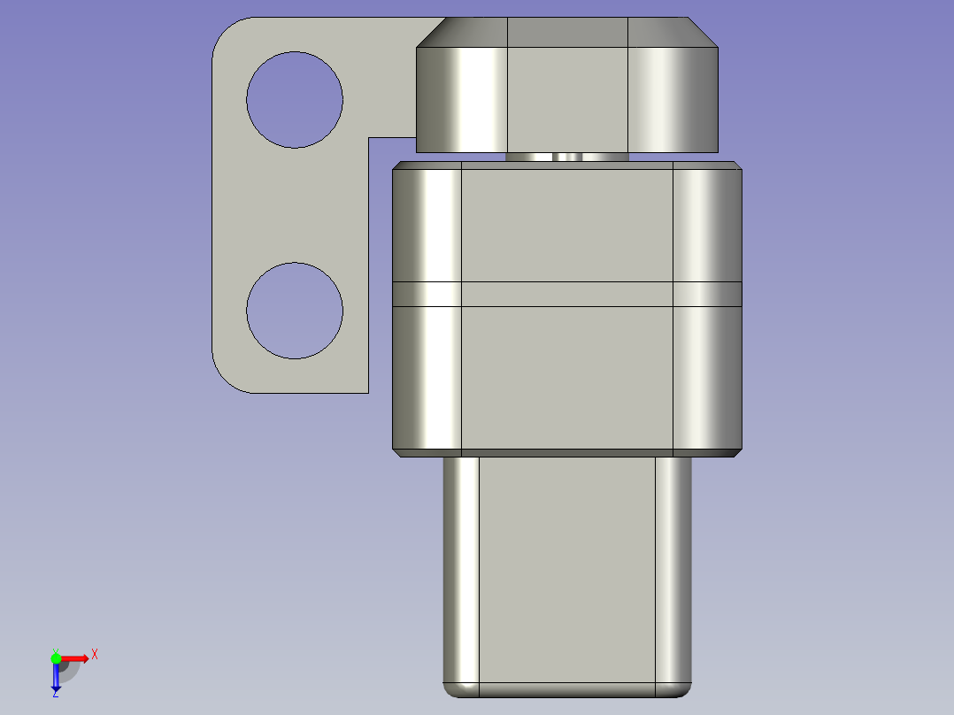 鑫卓力-UC31T-M5-测试头(0428-2)俯视图