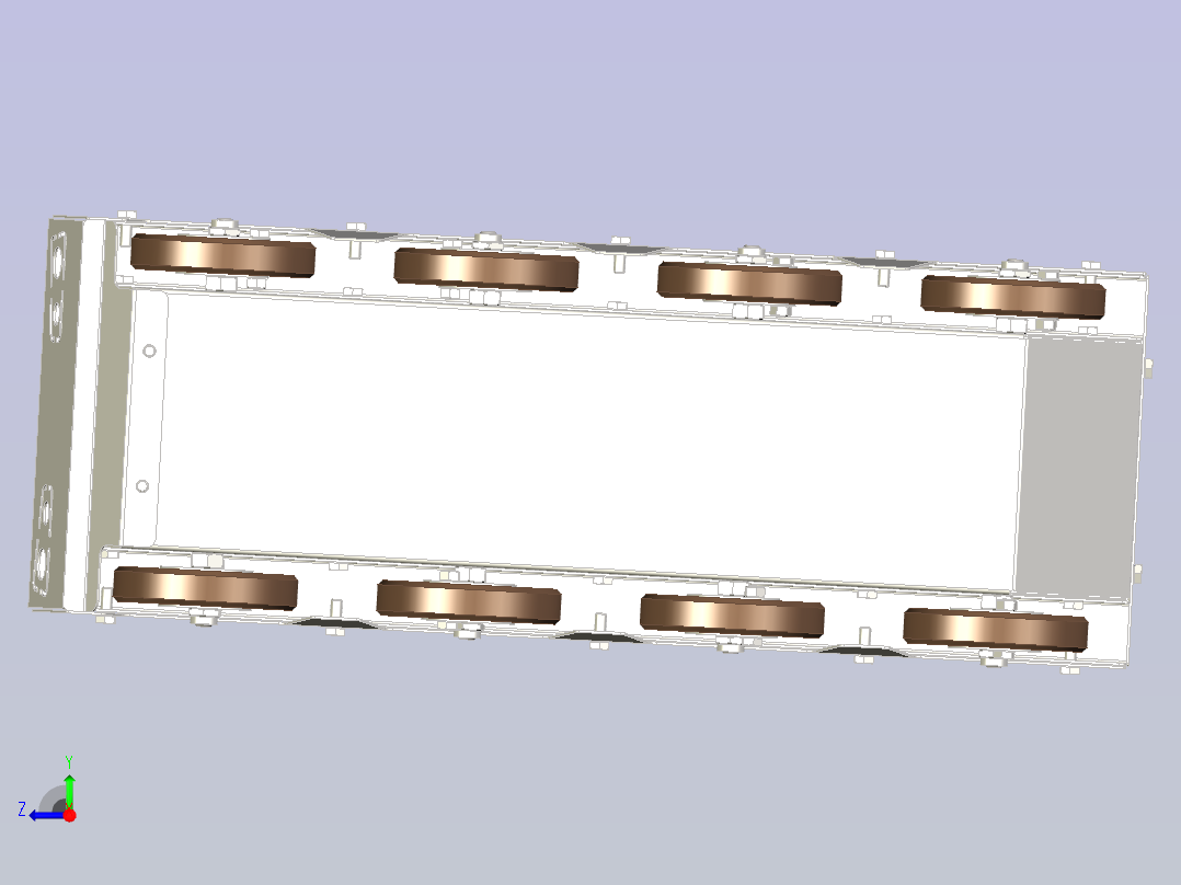 轮式装甲车右视图