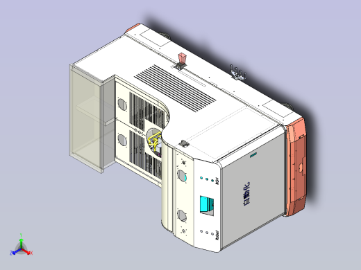 RGV小车集成轨道式车载机器人3D图纸
