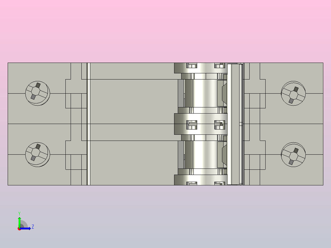 断路器-20 a左视图