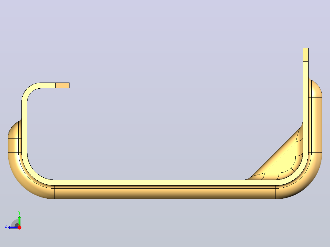 成型工具右视图