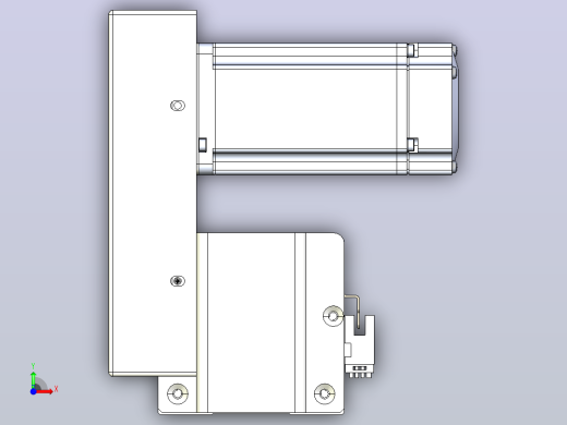 皮带直线轴半封闭可选导轨TPA-HNB-85S-90-L2300-LU-C-P20-N3前视缩略图