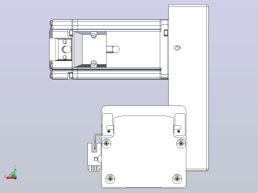 皮带直线轴半封闭可选导轨TPA-HNB-85S-90-L2300-LU-C-P20-N3后视缩略图