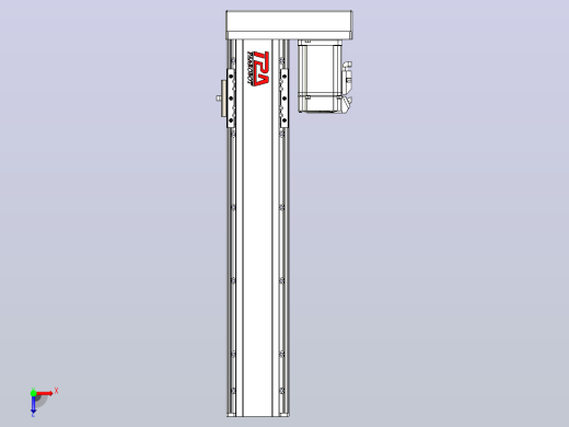 日规模组半封闭丝杆TPA-HNR-85D-1610-C-L350-ML-C-P20-N3俯视缩略图