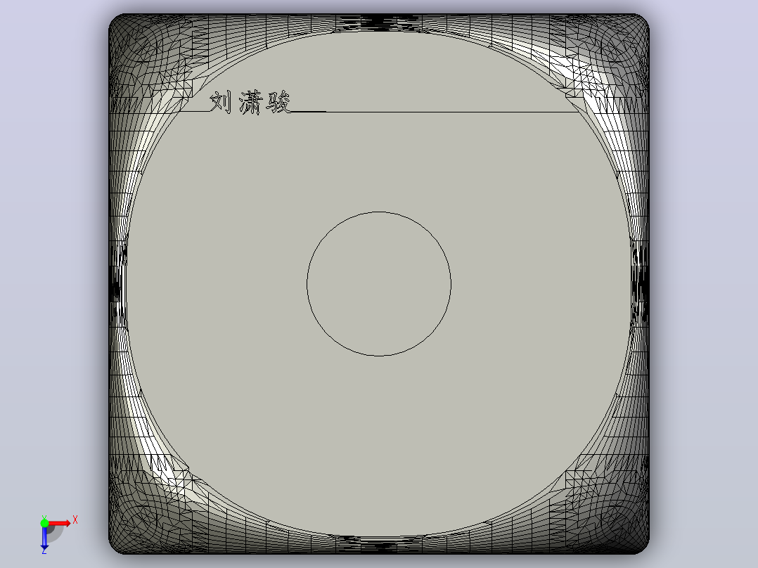 骰子数码模型俯视图