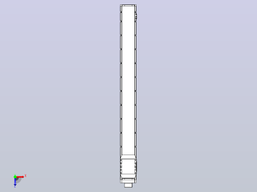 滚珠丝杠直线轴内置导轨TPA-GCR-170-2510C-L1600-MP-M75-N3俯视缩略图