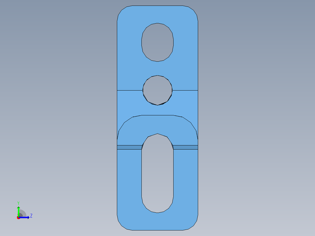 YS1000-1-W457.2-C1 YS1000-1网带链左视图