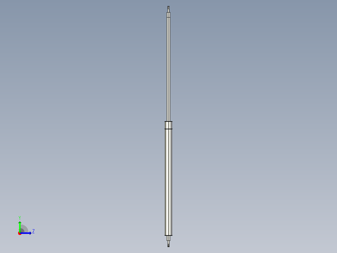 gsb22-e-e-s280_asm氮气弹簧左视图