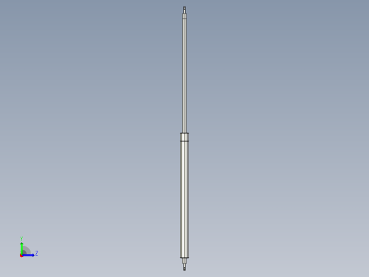 gsb22-e-e-s280_asm氮气弹簧左视缩略图