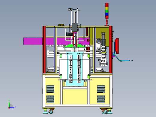 自动折盒贴标机sw16可编辑左视缩略图
