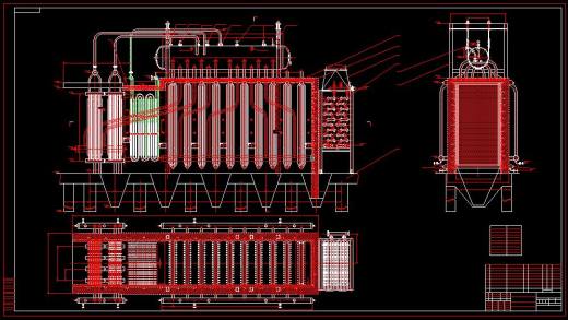 水泥窑余热锅炉图缩略图