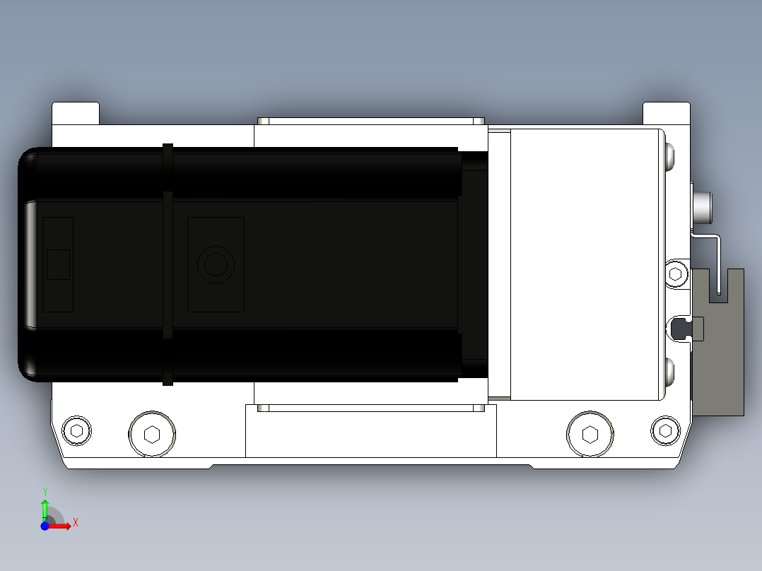 Toyo东佑达直线模组-ETB17-2500-R前视图