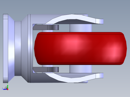 环球脚轮(双刹)右视缩略图
