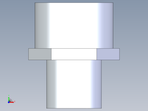 CPVC管件31-Sch80_PVC-Brass_SPIGxFPT_9878-007BR_0.75in前视缩略图