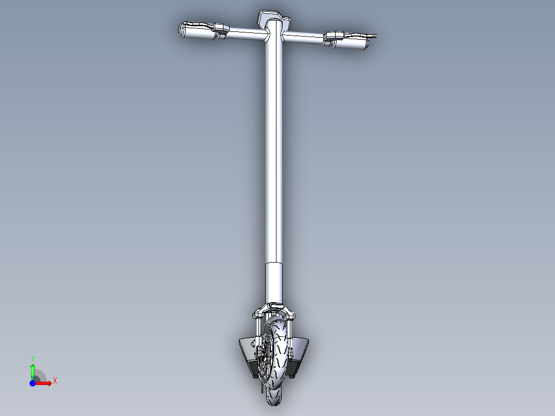 电动滑板车2前视图