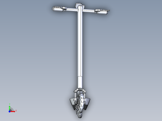 电动滑板车2前视缩略图