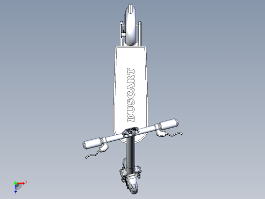 电动滑板车2俯视缩略图