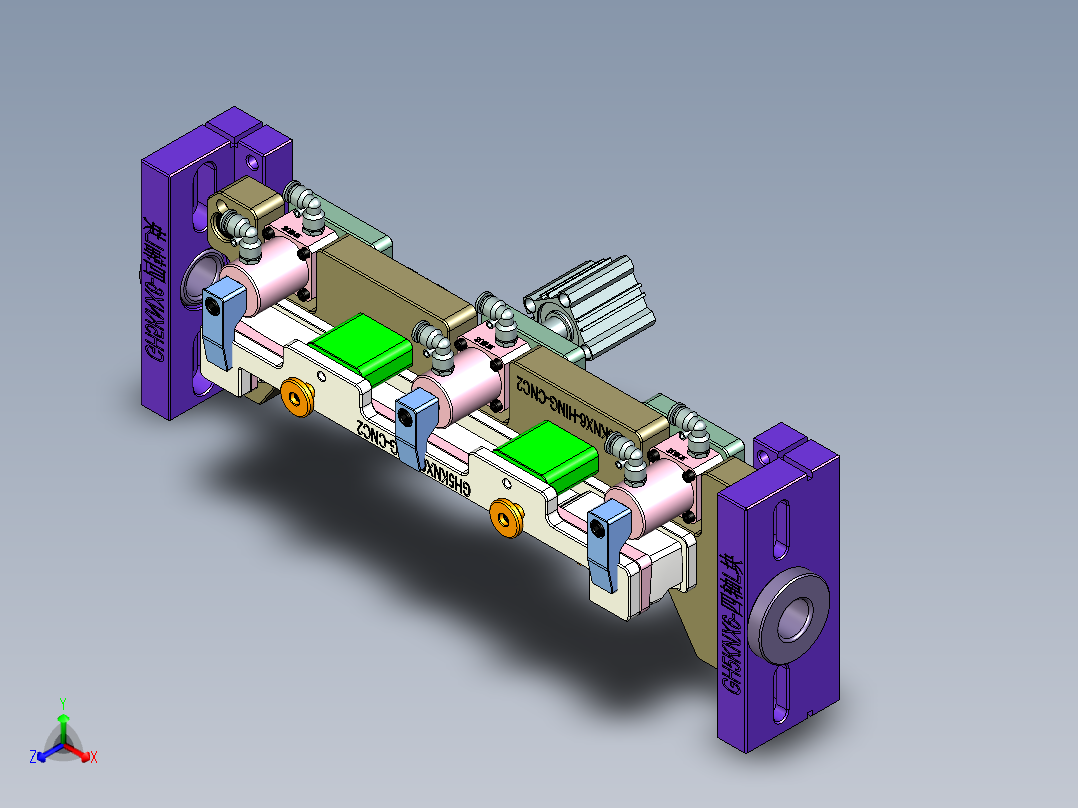 GH5KNX6-HING-CNC2-170613正等轴测图