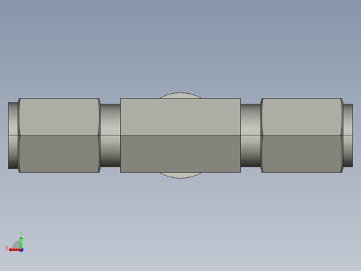 卡套式工业通用硬管接头4_obu-s后视缩略图
