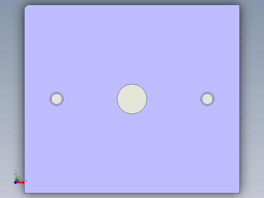 汽车前雾灯饰圈全套模具图前视缩略图