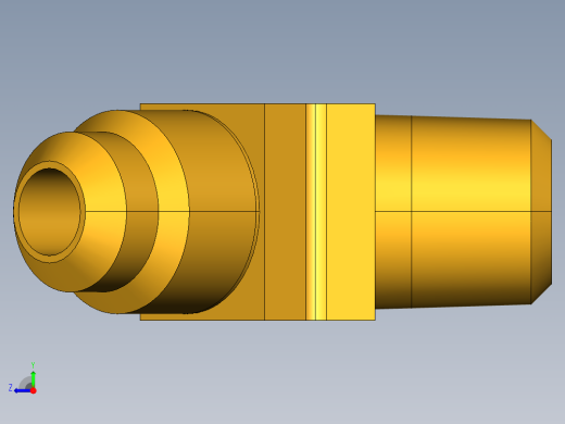 扩口式工业通用硬管接头45Deg Elbow 259F-4-2右视缩略图