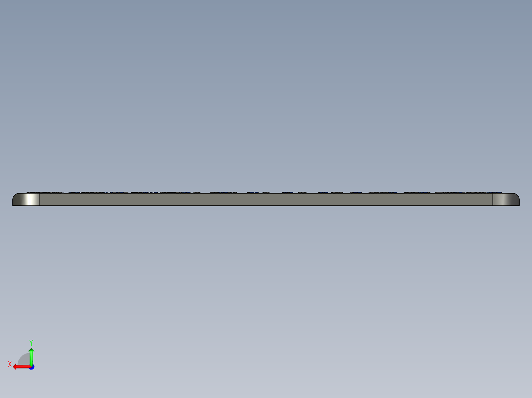 平板电脑键盘后视图