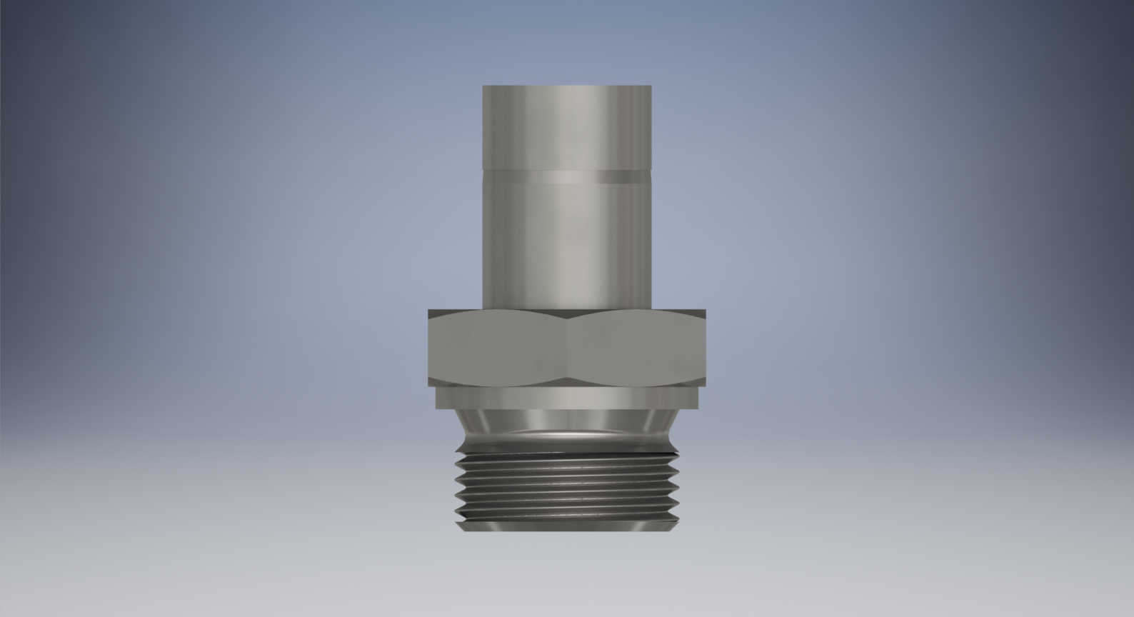 不锈钢Hy-Lok管接头，外螺纹管接头，25 mm管外径x 1英寸