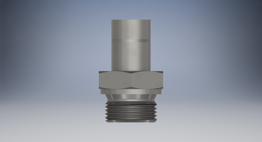 不锈钢Hy-Lok管接头，外螺纹管接头，25 mm管外径x 1英寸缩略图