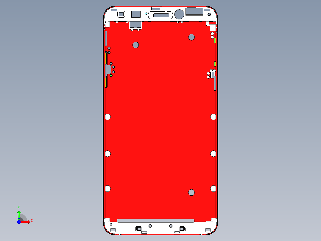 s1-cnc6笔记本CNC工装夹具三维模型 -3D-20150206-A1前视图