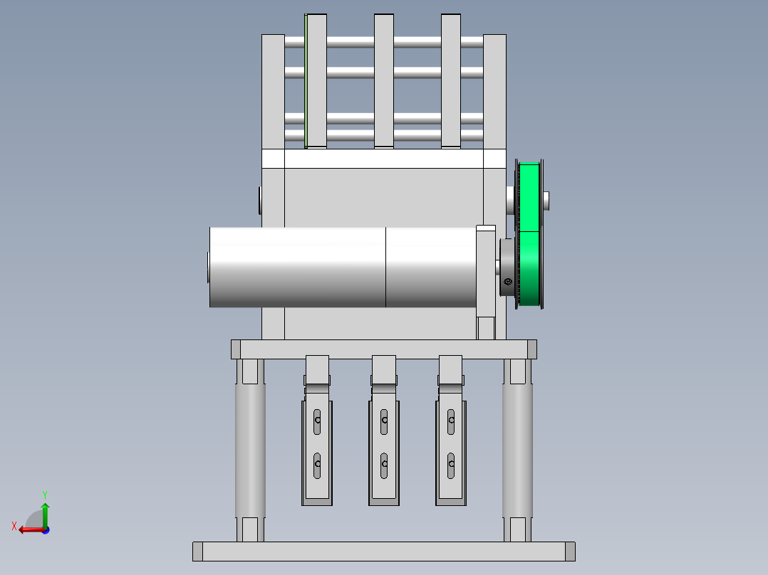 造影软端管上料sw23可编辑后视图