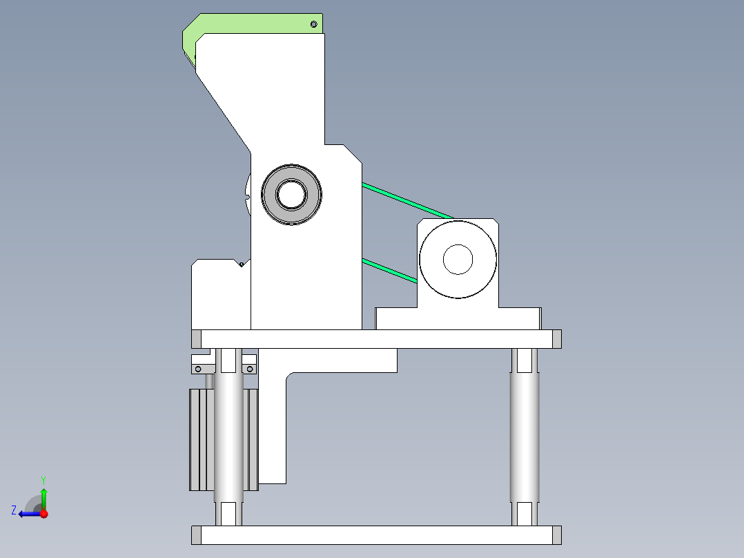 造影软端管上料sw23可编辑右视图