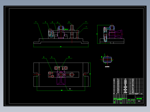 气门摇杆支座钻Φ20孔夹具设计