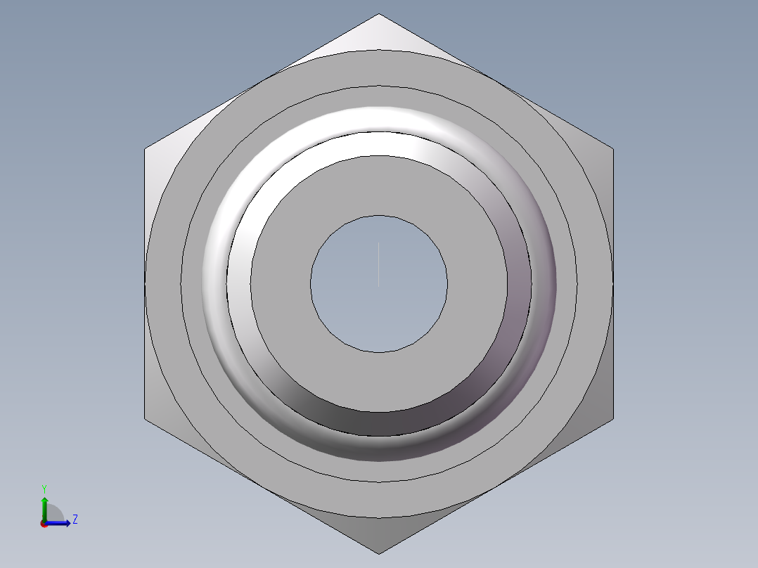 美制O圈密封接头、1CO-14-04左视图