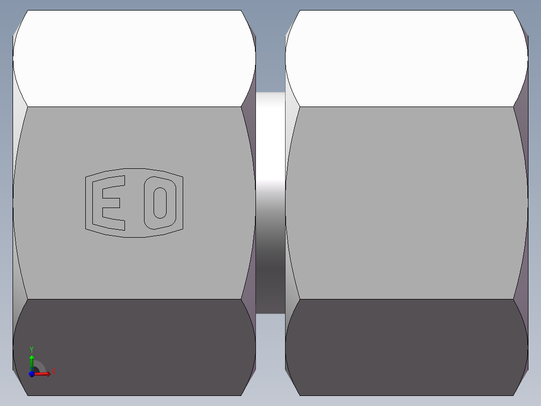 3C+3D 组合接头、3D-20前视图