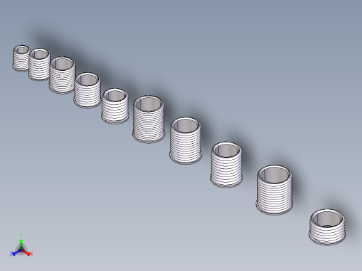 螺纹刀片 PB正等轴测缩略图